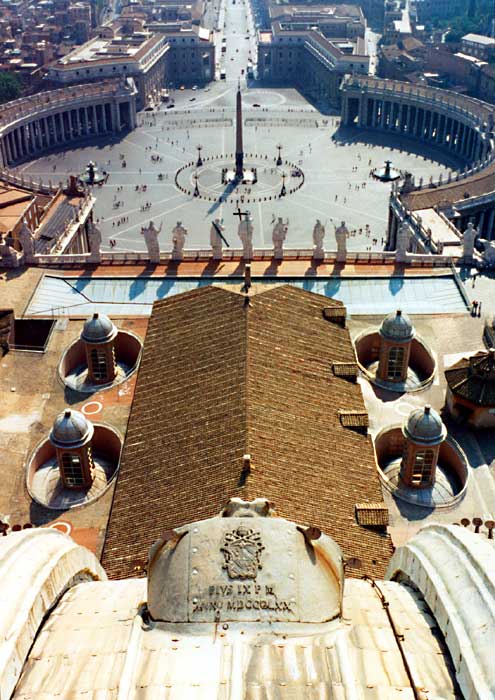 Roof of St. Peter's - Vatican City, Rome
