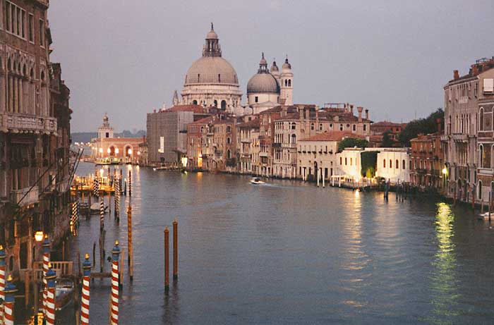Canal Scene - Venice, Italy