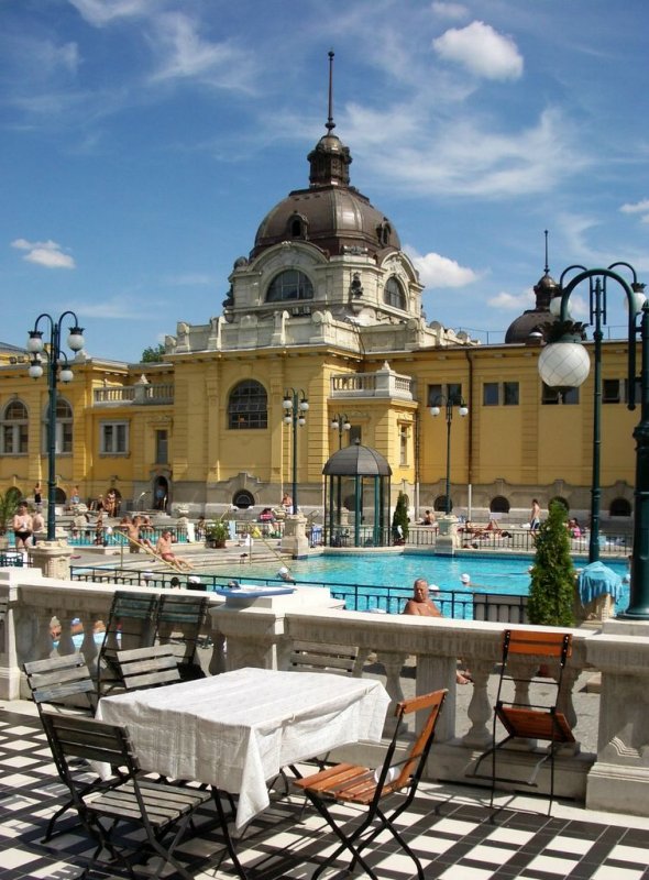 Szechenyi Baths - Budapest, Hungary