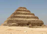 Step Pyramid of Djoser (circa 2630 B.C.) at Saqqara, Egypt