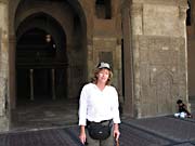 Trish at the Mosque of Ahmad Ibn Tulun (879 AD) - Cairo, Egypt
